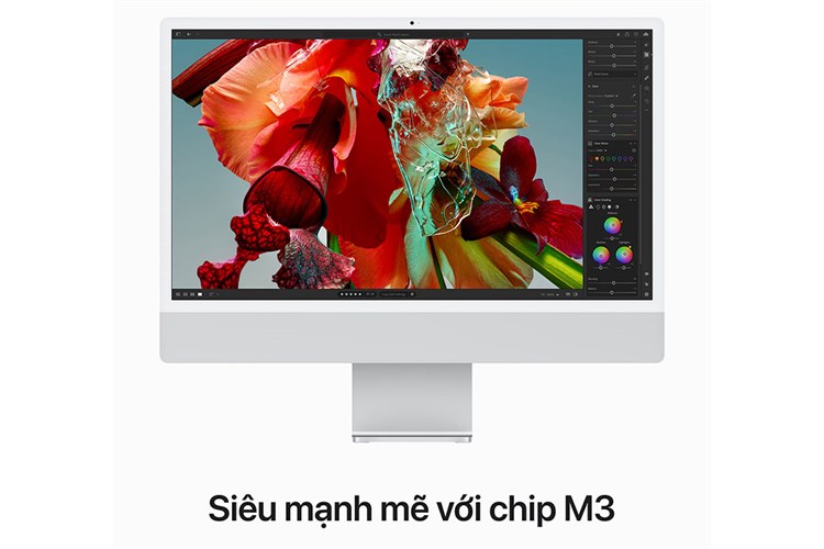 iMac 24 inch 4.5K M3 8GB/512GB Màu Bạc