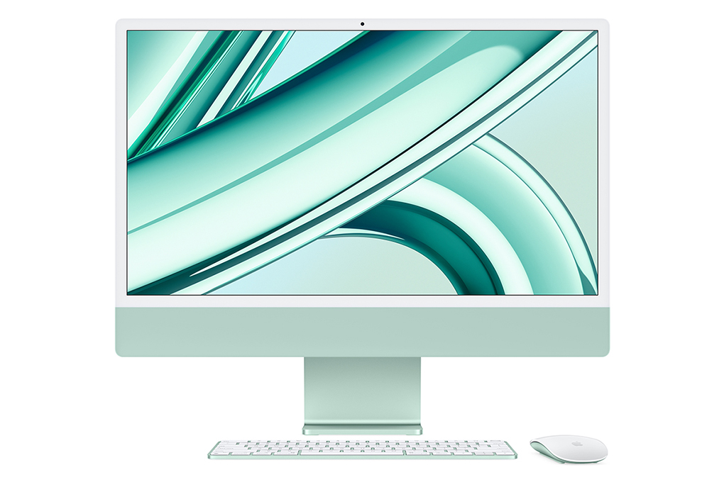 iMac 24 inch 4.5K M3 16GB/256GB Màu Xanh lá