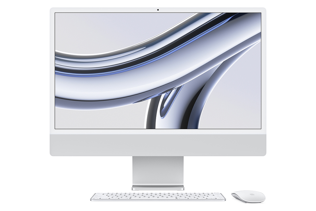 iMac 24 inch 4.5K M3 16GB/256GB Màu Bạc
