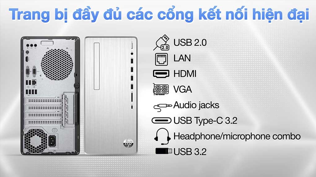 HP Pavilion TP01-4018d i3 13100/8GB/256GB/Bàn phím/Chuột/Win11 (8X3R4PA)