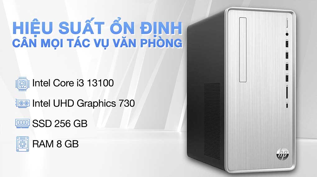 HP Pavilion TP01-4018d i3 13100/8GB/256GB/Bàn phím/Chuột/Win11 (8X3R4PA)