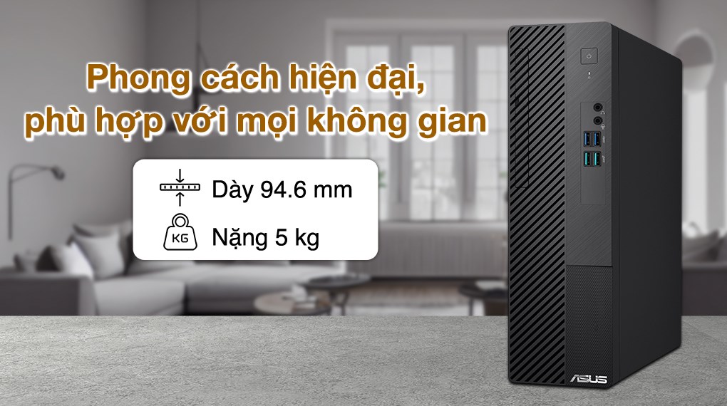 ASUS S500SE i5 13500/8GB/512GB/Bàn Phím/Chuột/Win11 (S500SE-513500008W)