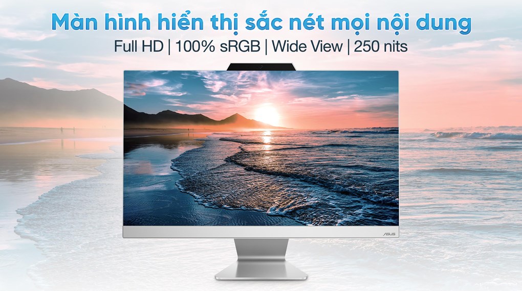 ASUS AIO A3402WBAK i3 1215U/8GB/512GB/23.8"FullHD/Bàn phím/Chuột/Win11 (WPC048W)