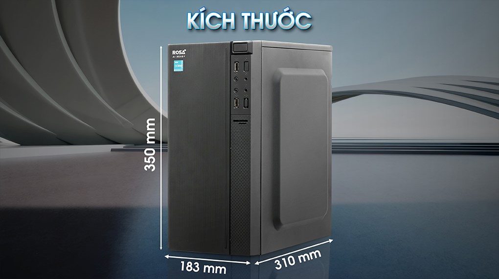 ROSA Crystal I10 i3 13100/8GB/256GB/Win11 Pro