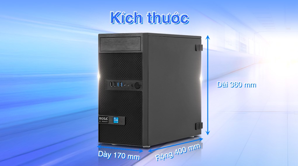 ROSA Crystal I20 i5 13400/16GB/256GB/Win11 Pro