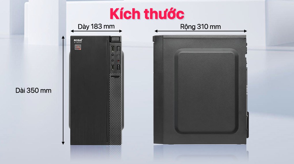 ROSA Crystal A10 Ryzen 3 3200G/8GB/256GB/Win11 Pro