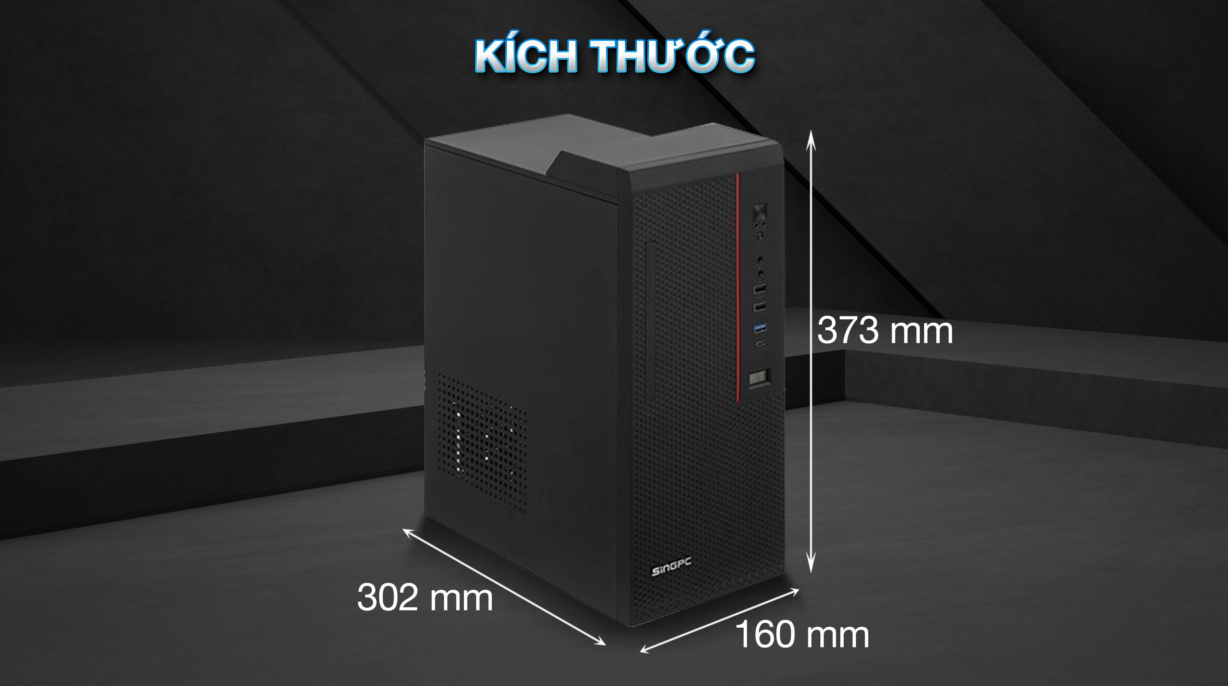 SingPC i512H682SF-W i5 12450H/8GB/256GB/Bàn phím/Chuột/Win11Pro