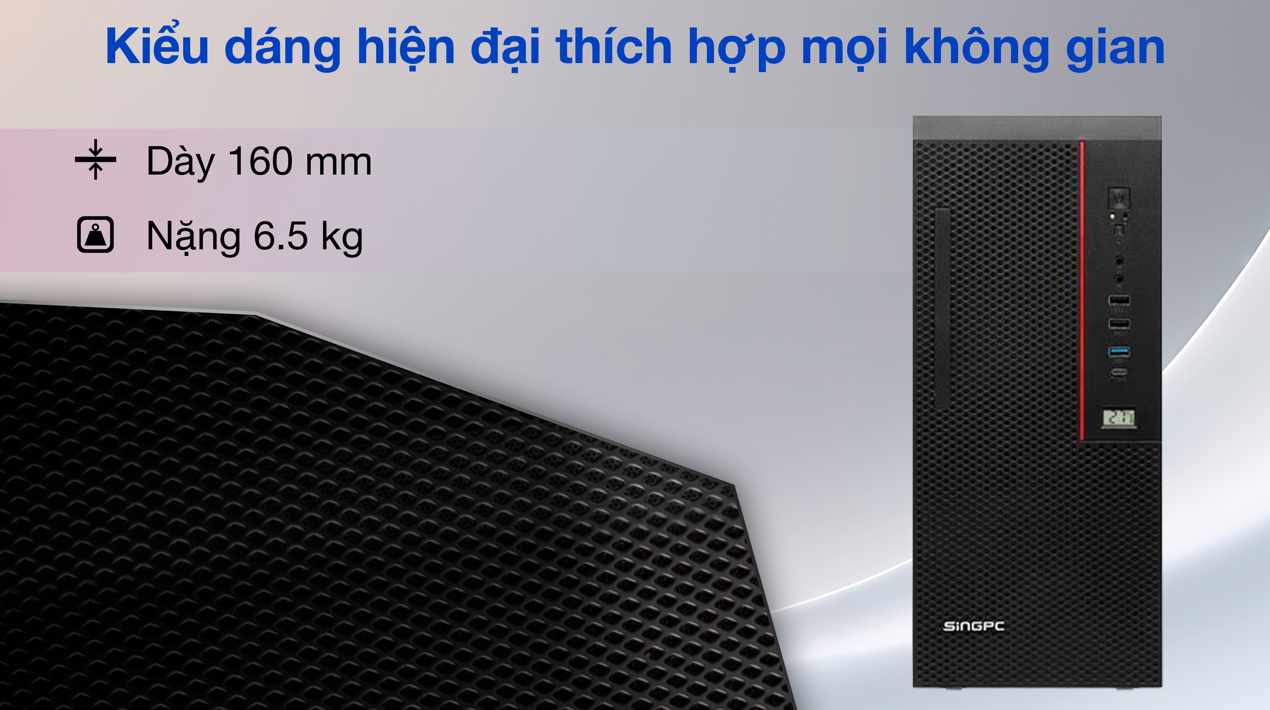 PC SingPC i513M695SF-W i5 13400/16GB/512GB/Bàn Phím/Chuột/Win11 Pro - 2