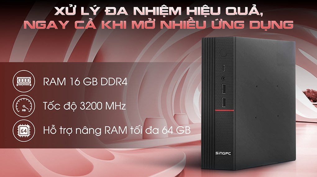 MiniPC SingPC i13620H695-W i7 13620H/16GB/512GB/Win11Pro