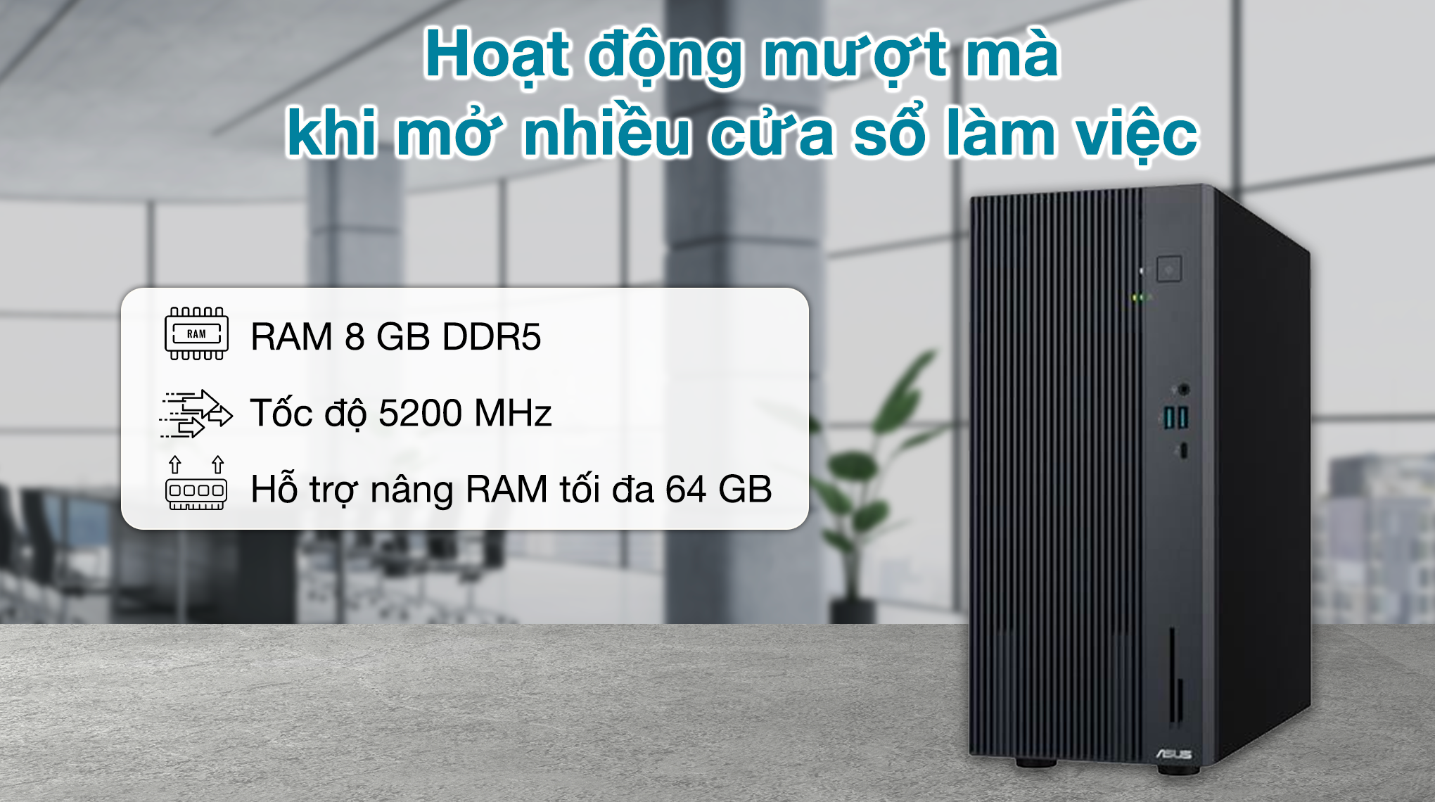 ASUS V500MV i5 13420H/8GB/512GB/Bàn Phím/Chuột/Win11 (V500MV-13420H137W)