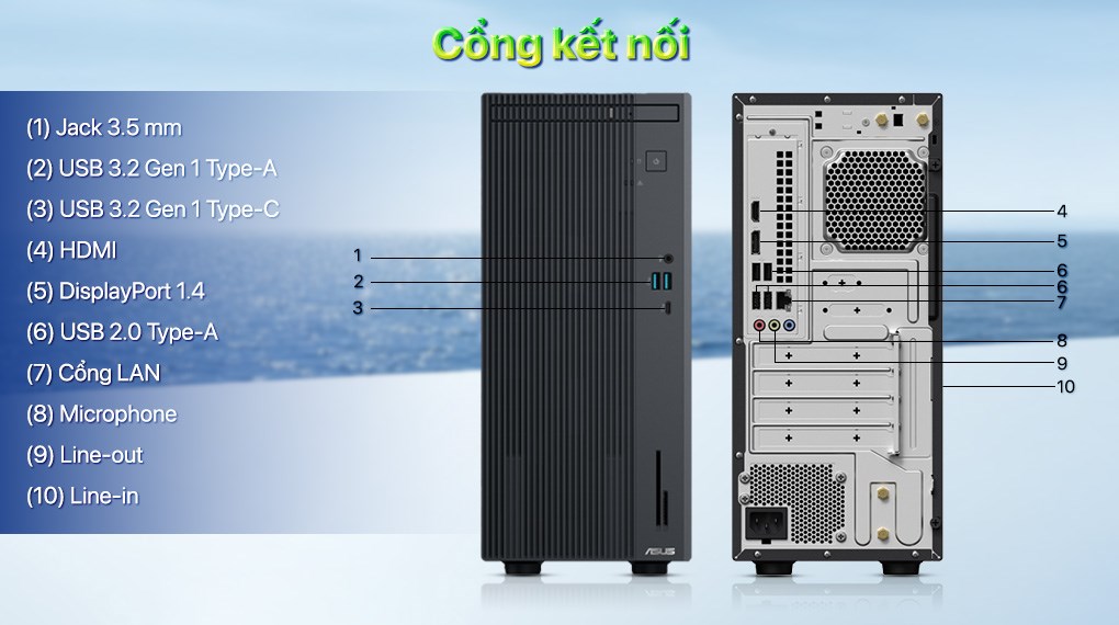 ASUS V500MV i3 1315U/8GB/256GB/Bàn Phím/Chuột/Win11 (V500MV-31315U054W)