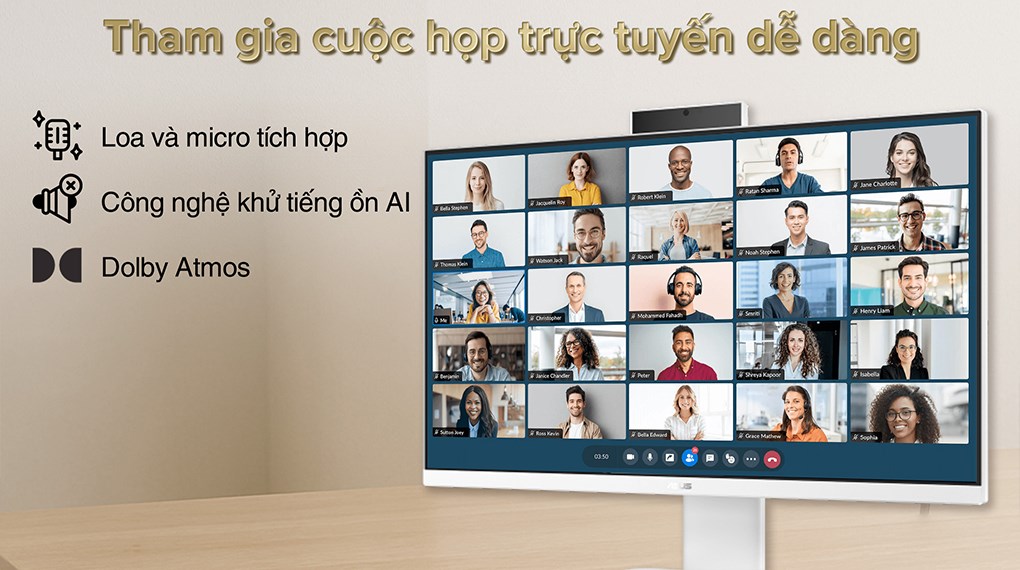 ASUS AIO V440VAT i5 13420H/16GB/512GB/23.8"Full HD/Bàn phím/Chuột/Win11 (WPD010W)