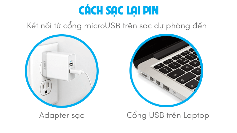 Pin sạc dự phòng Polymer 10.000 mAh eValu PA L10 Đen Pin sạc dự phòng Polymer 10.000 mAh eValu PA L10 Đen