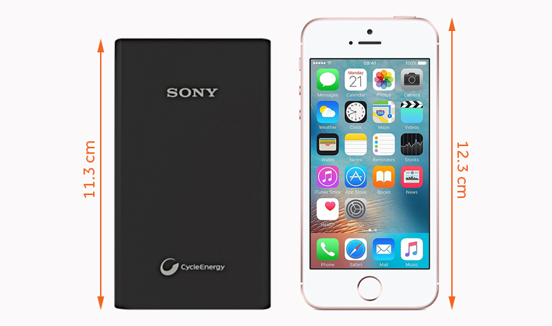 Pin sạc dự phòng Polymer 8.700 mAh Sony CP-V9/BC ULA Pin sạc dự phòng Polymer 8.700 mAh Sony CP-V9/BC ULA