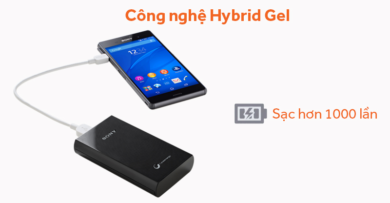 Pin sạc dự phòng Polymer 8700mAh Sony CP-V9/BC ULA Pin sạc dự phòng Polymer 8.700 mAh Sony CP-V9/BC ULA