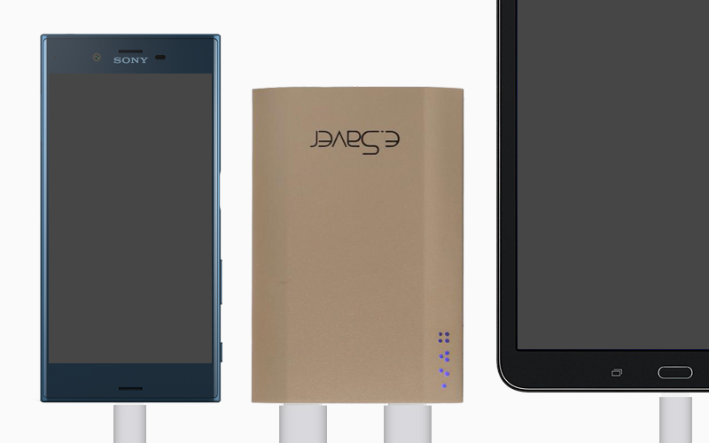 Pin sạc dự phòng 7.500 mAh eSaver LA Y323S - Sạc song song cùng lúc 2 điện thoại Pin sạc dự phòng 7.500 mAh eSaver LA Y323S - Sạc song song cùng lúc 2 điện thoại