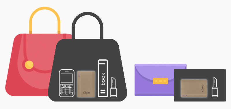 Pin sạc dự phòng 7.500 mAh eSaver LA Y323S Pin sạc dự phòng 7.500 mAh eSaver LA Y323S