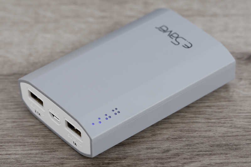 Pin sạc dự phòng 7.500 mAh eSaver LA Y323S Màu Xám