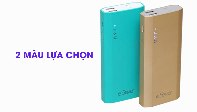 Pin sạc dự phòng 10.000 mAh eSaver LA Y325S Pin sạc dự phòng 10.000 mAh eSaver LA Y325S