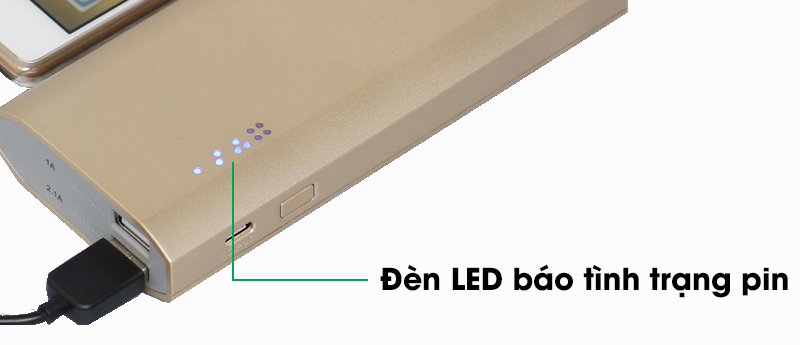 Pin sạc dự phòng 10.000 mAh eSaver LA Y325S Pin sạc dự phòng 10.000 mAh eSaver LA Y325S