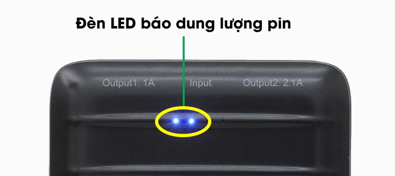Pin sạc dự phòng Polymer 10000mAh eValu PA L10S Pin sạc dự phòng Polymer 10000mAh eValu PA L10S