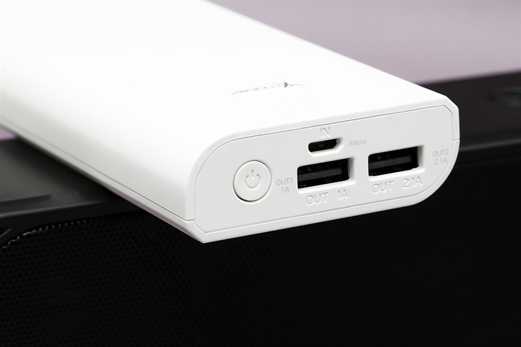 Pin sạc dự phòng 19.000 mAh 10.5W Xmobile Gram 6S Màu Trắng