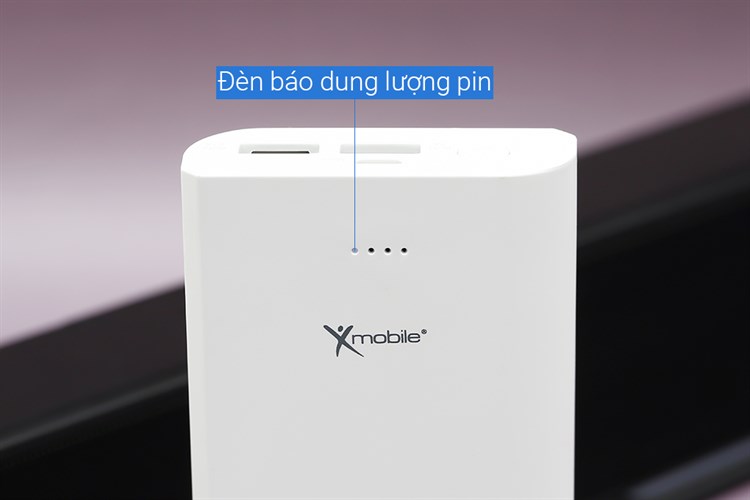 Pin sạc dự phòng 19.000 mAh 10.5W Xmobile Gram 6S Màu Trắng