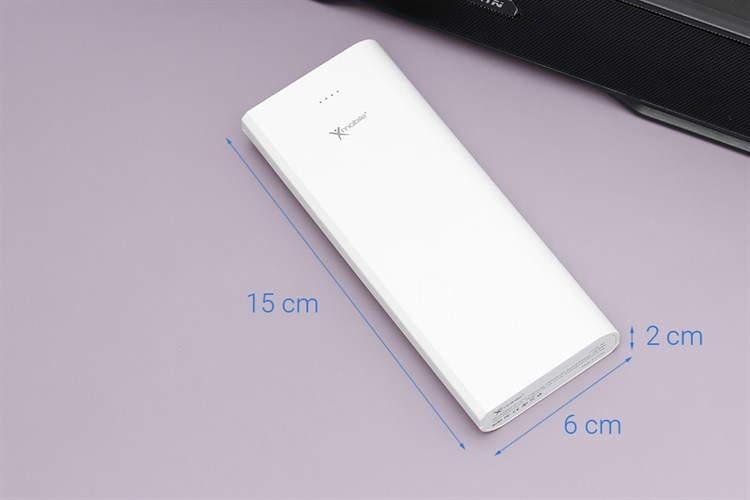 Pin sạc dự phòng 19.000 mAh 10.5W Xmobile Gram 6S Màu Trắng