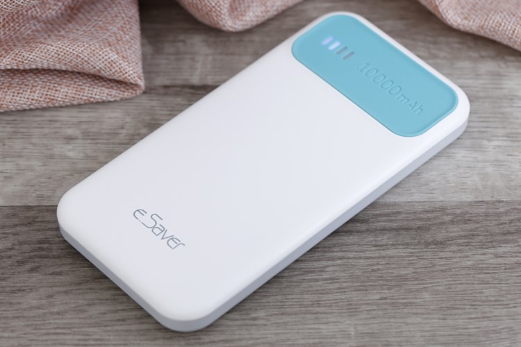 Pin sạc dự phòng Polymer 10.000 mAh eSaver PJ JP62S Màu Xanh Dương
