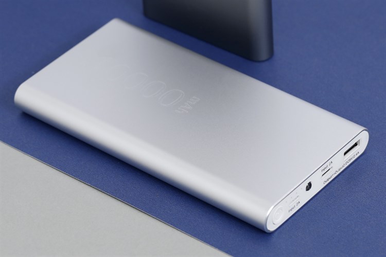 Pin sạc dự phòng Polymer 10.000 mAh Type C 10W eSaver PJ JP106S Màu Bạc