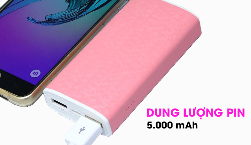 Pin sạc dự phòng 5000mah eSaver Safari 2S Pin sạc dự phòng 5000mah eSaver Safari 2S