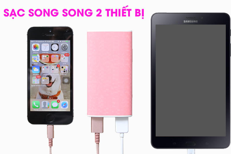 Pin sạc dự phòng 5000mah eSaver Safari 2S Pin sạc dự phòng 5000mah eSaver Safari 2S