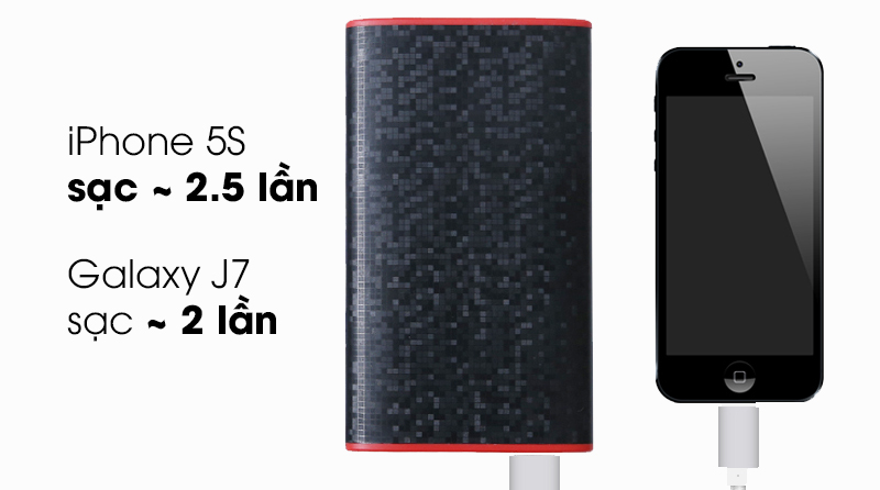 Pin sạc dự phòng 7500mah eSaver Safari 3S Pin sạc dự phòng 7500mah eSaver Safari 3S