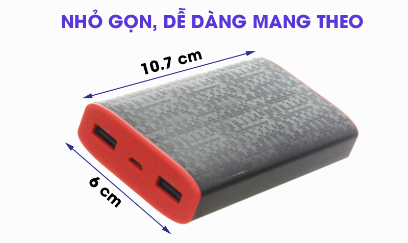 Pin sạc dự phòng 7500mah eSaver Safari 3S Pin sạc dự phòng 7500mah eSaver Safari 3S