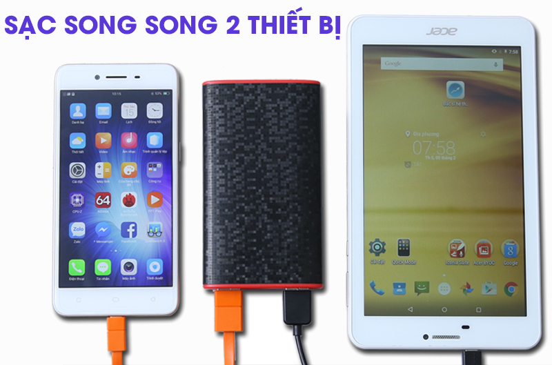 Pin sạc dự phòng 7500mah eSaver Safari 3S Pin sạc dự phòng 7500mah eSaver Safari 3S