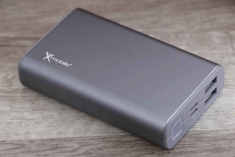 Pin sạc dự phòng 10.000 mAh Lightning 10W Xmobile LJ JP90S Màu Xám
