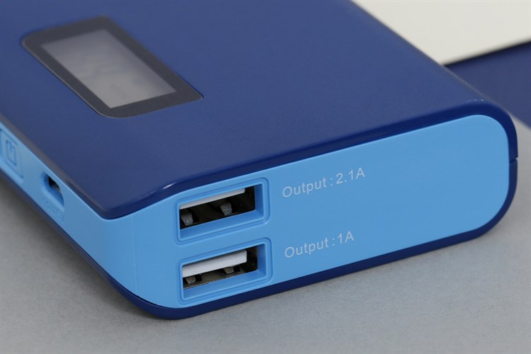 Pin sạc dự phòng 15.000 mAh 10.5W Xmobile LA Y615N Màu Xanh Dương