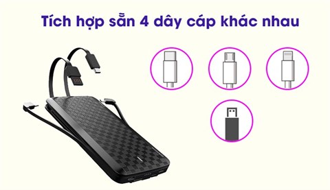 Sạc dự phòng iWALK UBT12000X 12000mAh Đỏ