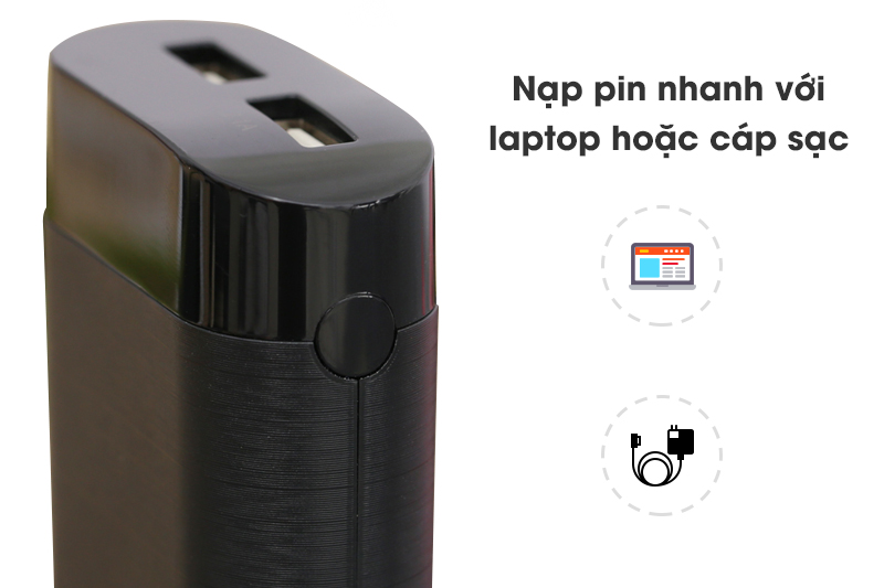 Pin sạc dự phòng 5000mAh eSaver LA A32 Đen