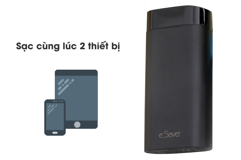Pin sạc dự phòng 5000mAh eSaver LA A32 Đen