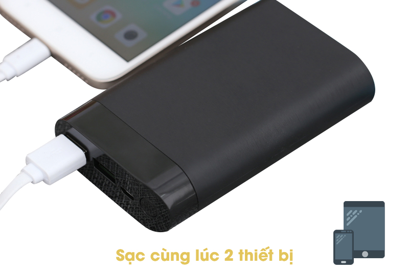 Pin sạc dự phòng 7500mAh eSaver LA A33 Đen