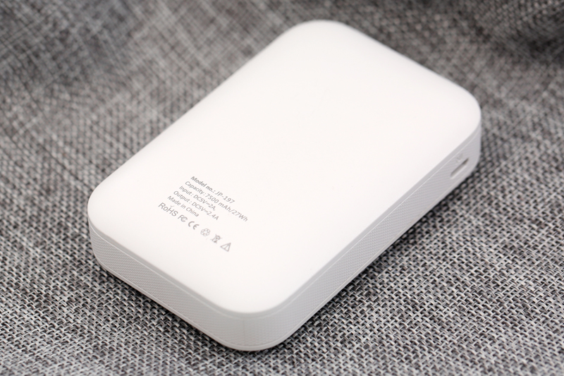Pin sạc dự phòng 7.500 mAh AVA LJ JP197 Màu Trắng