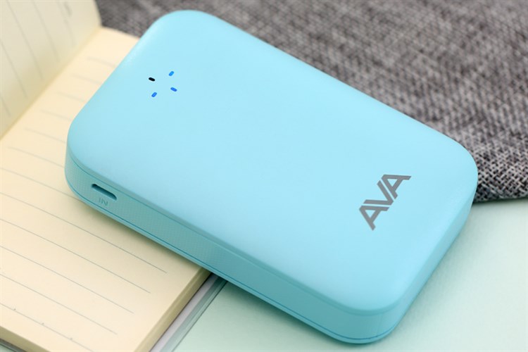 Pin sạc dự phòng 7.500 mAh AVA LJ JP197 Màu Xanh Dương