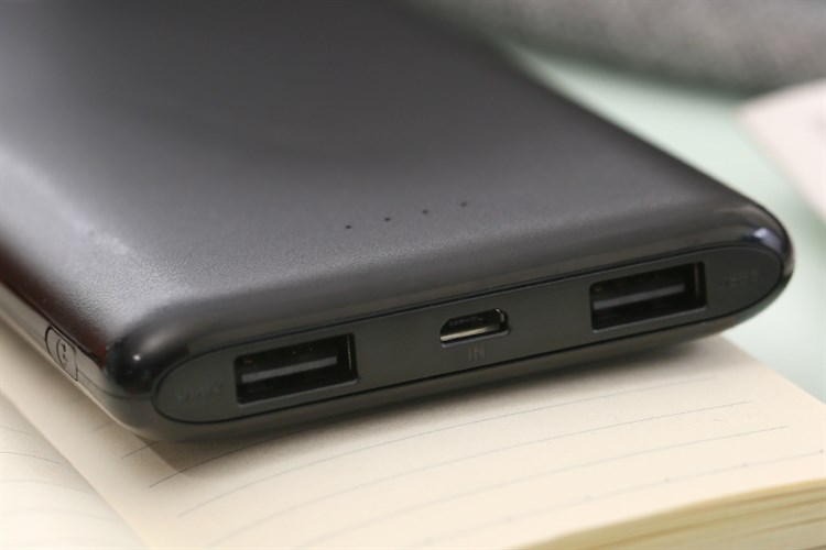 Pin sạc dự phòng Polymer 10.000 mAh AVA PA CK01 Màu Đen