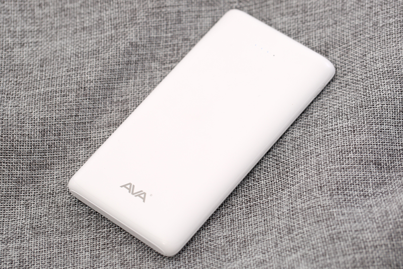 Pin sạc dự phòng Polymer 10.000 mAh AVA PA CK01 Màu Trắng