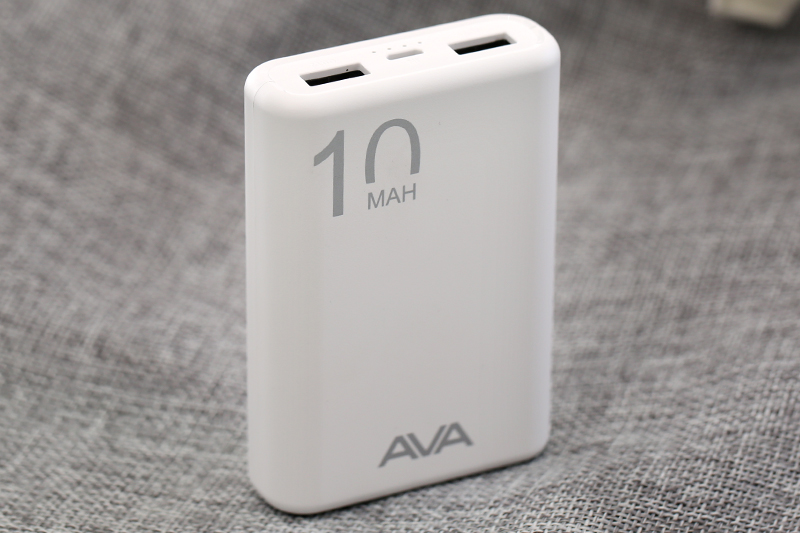 Pin sạc dự phòng Polymer 10.000 mAh AVA PJ JP191 Màu Trắng