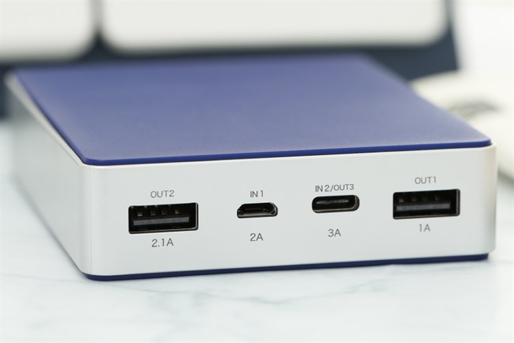 Pin sạc dự phòng 10.000 mAh Type C Xmobile Gram 4 Màu Xanh Dương