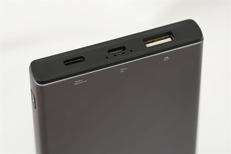 Pin sạc dự phòng Polymer 10.000 mAh Type C Xmobile Atela 10 Màu Xám