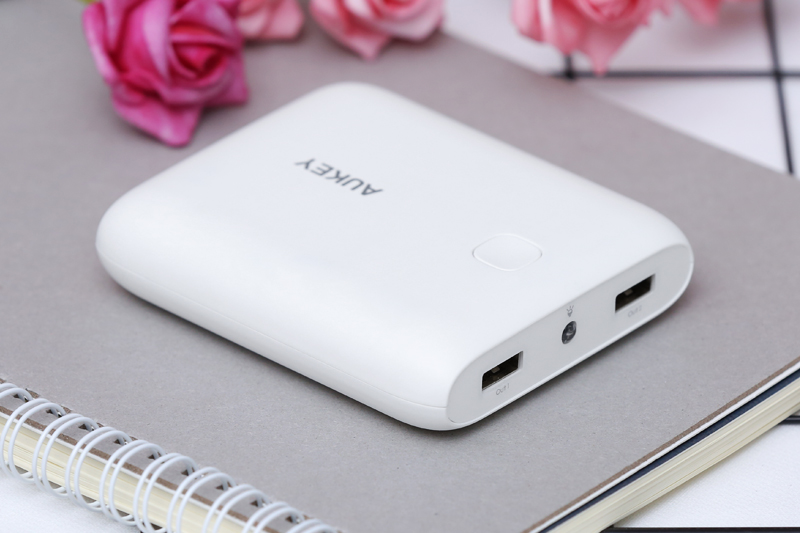 Pin sạc dự phòng 10.000 mAh AUKEY PB-N42 Màu Trắng