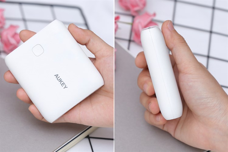 Pin sạc dự phòng 10.000 mAh AUKEY PB-N42 Màu Trắng